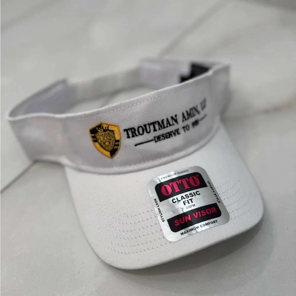 🔥 Troutman Amin LLP Exclusive Limited Edition Unisex Embroidered Golf Visor Hat - Picture 3 of 3